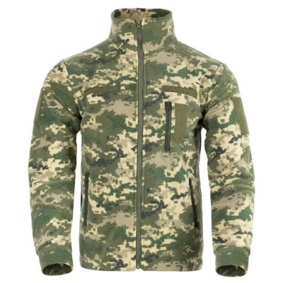 Флісовий светр UA Pixel ММ14 з високим коміром