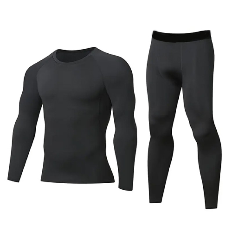 Термобілизна комплект, чорний (Polyester/Elastane) Термобілизна комплект, чорний (Polyester/Elastane)